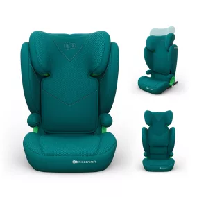   KINDERKRAFT Autósülés Junior Fix 2 Plus (100-150 cm) Green