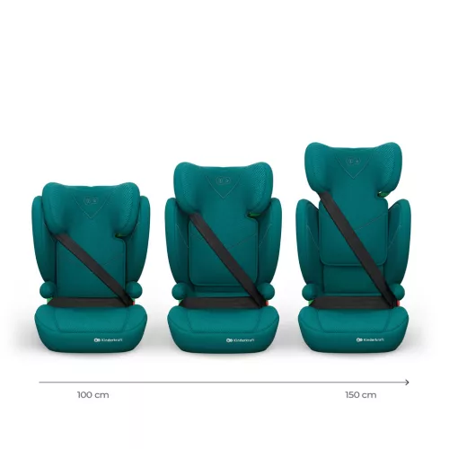 KINDERKRAFT Autósülés Junior Fix 2 Plus (100-150 cm) Green