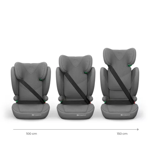 KINDERKRAFT Autósülés Junior Fix 2 Plus (100-150 cm) Grey