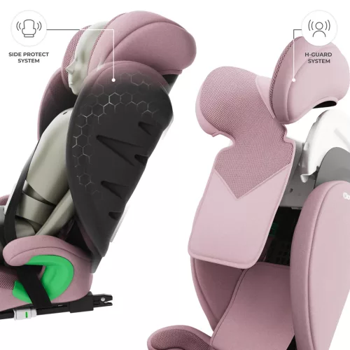 KINDERKRAFT Autósülés Junior Fix 2 Plus (100-150 cm) Pink