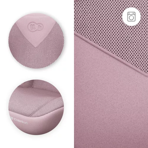 KINDERKRAFT Autósülés Junior Fix 2 Plus (100-150 cm) Pink