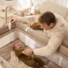 KINDERKRAFT Utazóágy LEODY UP Beige
