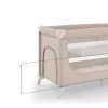 KINDERKRAFT Utazóágy LEODY UP Beige kiegészítőkkel