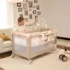 KINDERKRAFT Utazóágy LEODY UP Grey