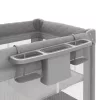 KINDERKRAFT Utazóágy LEODY UP Grey kiegészítőkkel