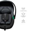 KINDERKRAFT Mink Pro 2 i-size autósülés (0-13 kg) és Mink FX 2 alap szürke
