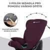 KINDERKRAFT Autósülés Oneto3 i-Size 76-150cm + Isofix Cherry pearl