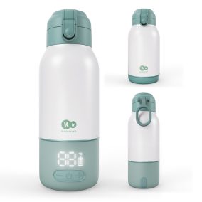   KINDERKRAFT Utazó tejmelegítő és termosz 2 az 1-ben Gaja Green