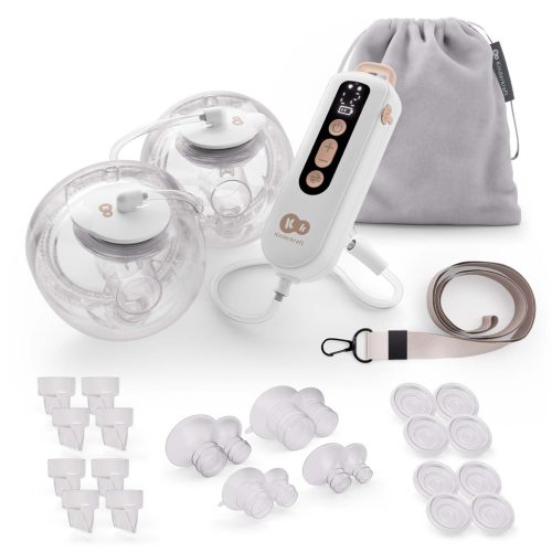 KINDERKRAFT Kézi mellszívó Double Hands-free Gentle Flow Gold