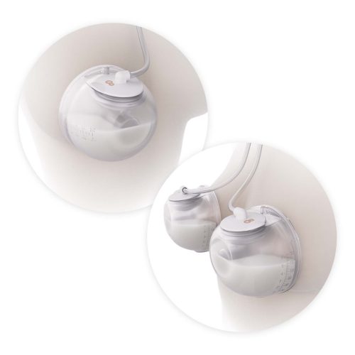 KINDERKRAFT Kézi mellszívó Double Hands-free Gentle Flow Gold