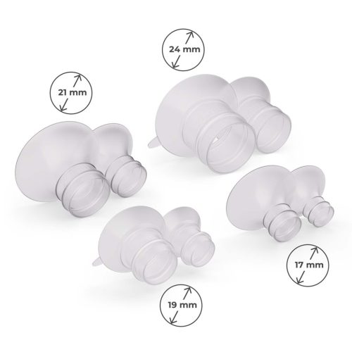 KINDERKRAFT Kézi mellszívó Double Hands-free Gentle Flow Pink