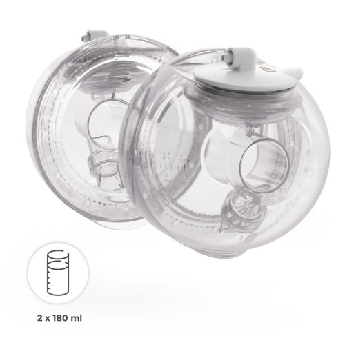 KINDERKRAFT Kézi mellszívó Double Hands-free Gentle Flow Pink