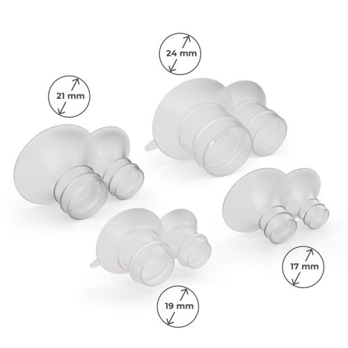 KINDERKRAFT Anyatej szívó készülék nyakmelegítő funkcióval Double Hands-free Gentleneste