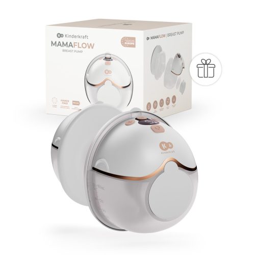 KINDERKRAFT Anyatej szívó Single Hands-free Mamaflow Gold