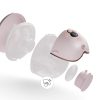 KINDERKRAFT Anyatej szívó Single Hands-free Mamaflow Pink