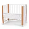 KINDERKRAFT SELECT Koya fa gyermekágy rácsos funkcióval, beleértve a matracot White, Premium
