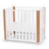 KINDERKRAFT SELECT Koya fa gyermekágy rácsos funkcióval, beleértve a matracot White, Premium