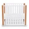 KINDERKRAFT SELECT Koya fa gyermekágy rácsos funkcióval, beleértve a matracot White, Premium