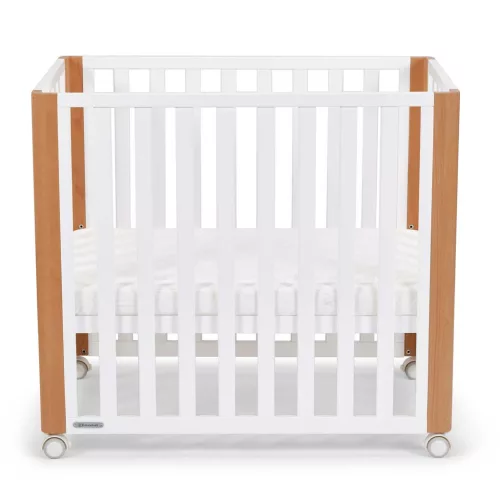 KINDERKRAFT SELECT Koya fa gyermekágy rácsos funkcióval, beleértve a matracot White, Premium