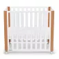   KINDERKRAFT SELECT Koya fa gyermekágy rácsos funkcióval, beleértve a matracot White, Premium