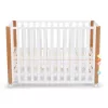 KINDERKRAFT SELECT Koya fa gyermekágy rácsos funkcióval, beleértve a matracot White, Premium