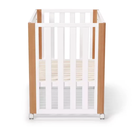 KINDERKRAFT SELECT Koya fa gyermekágy rácsos funkcióval, beleértve a matracot White, Premium