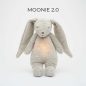   Moonie 2.0 the Organic Humming dallammal és lámpával nyuszi- GRAY