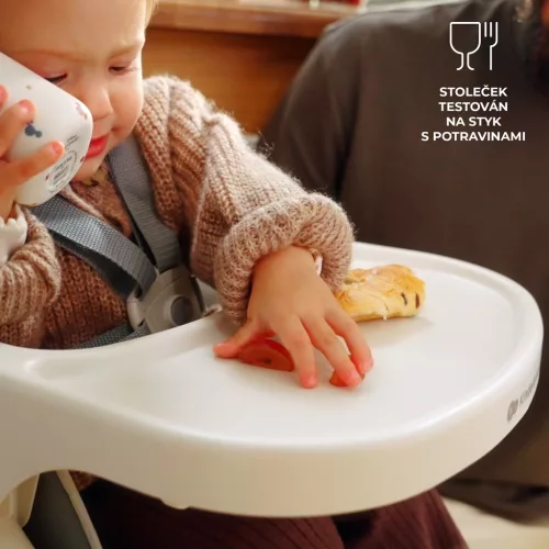 KINDERKRAFT Etetőszék Dinnly 2v1 Beige
