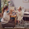 KINDERKRAFT Etetőszék Dinnly 2v1 Beige