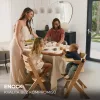 KINDERKRAFT Etetőszék Enock Black