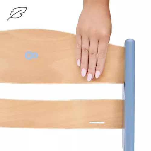 KINDERKRAFT Stolička jedálenská Nordic Breeze s vankúšom