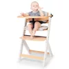 KINDERKRAFT Etetőszék Enock párnázással White wooden, Premium