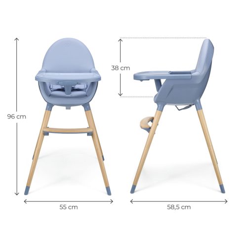 KINDERKRAFT Etetőszék FINI2 Nordic Breeze