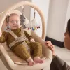 KINDERKRAFT Etetőszék és hintaszék Fini Up 2 az 1-ben Bézs