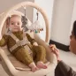   KINDERKRAFT Etetőszék és hintaszék Fini Up 2 az 1-ben Bézs