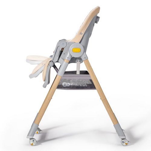 KINDERKRAFT SELECT Etetőszék Lastree Wood, Premium