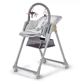 KINDERKRAFT SELECT Etetőszék Lastree Grey, Premium