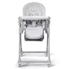 KINDERKRAFT SELECT Etetőszék Lastree Grey, Premium