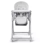 KINDERKRAFT SELECT Etetőszék Lastree Grey, Premium