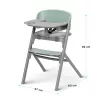 KINDERKRAFT SELECT Etetőszék 3 az 1-ben LIVY Olive Green, Premium