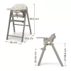 KINDERKRAFT Etetőszék TINO Beige
