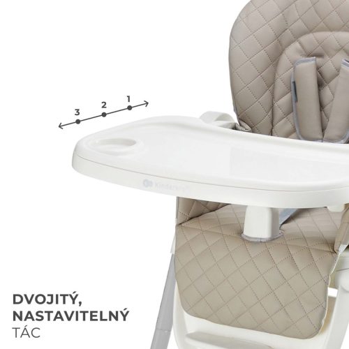 KINDERKRAFT Etetőszék Tulo Bézs