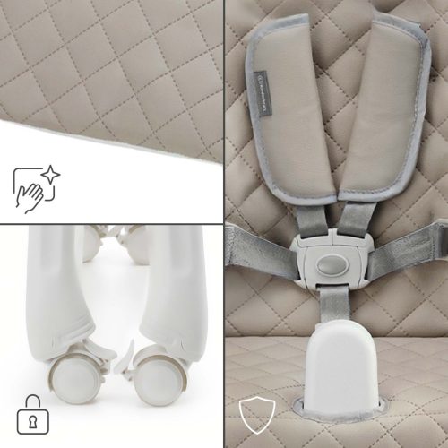 KINDERKRAFT Etetőszék Tulo Bézs