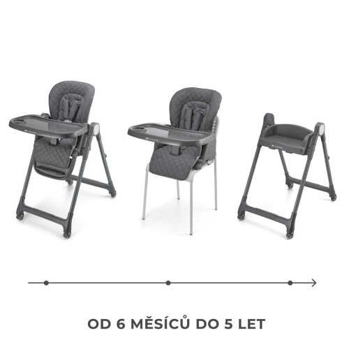 KINDERKRAFT Etetőszék Tulo Szürke