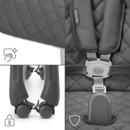 KINDERKRAFT Etetőszék Tulo Szürke