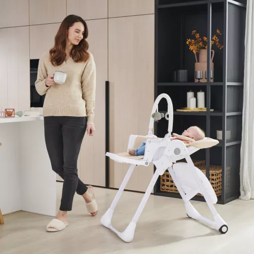 KINDERKRAFT Etetőszék Tummie bézs