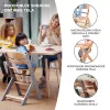 KINDERKRAFT Etetőszék Enock Grey
