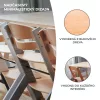 KINDERKRAFT Etetőszék Enock White wooden