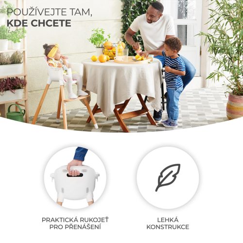 KINDERKRAFT Etetőszék Sienna pink