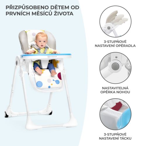 KINDERKRAFT Etetőszék Yummy Multi